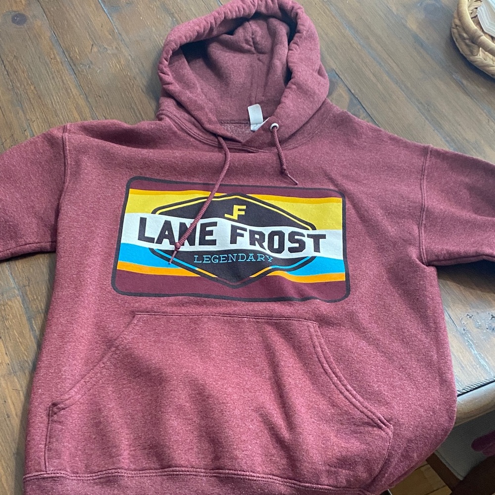 Lane Frost Legendary Maroon Hoodie